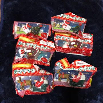 코카콜라 크리스마스 오너먼트 세트