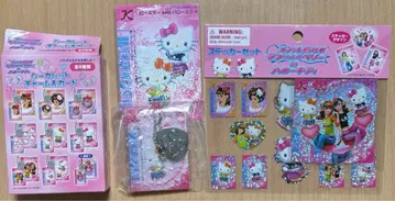 오샤레 마녀 라브 and 키티 참&카드 스티커 세트