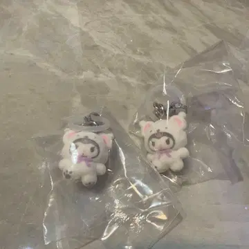 산리오 메지루시 액세서리 복슬복슬 스노우 쿠로미