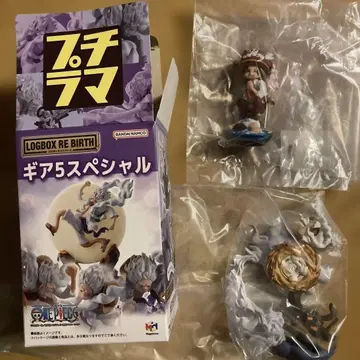 ONEPIECE LOGBOX 샹크스 & 루피 피규어 5