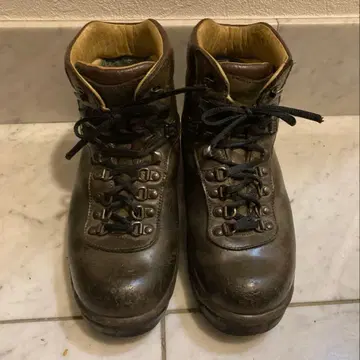 vintage [ sirio ] vibram 트레킹 부츠 가죽