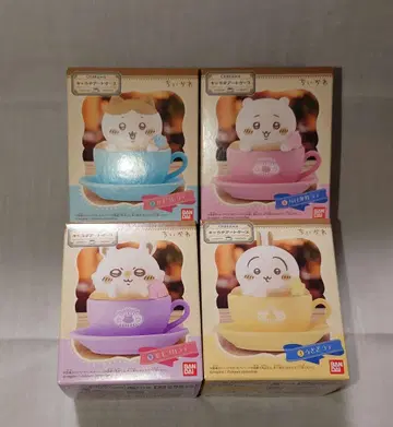 치이카와(먼작귀) 캐릭터 아트 케이스 4개 세트