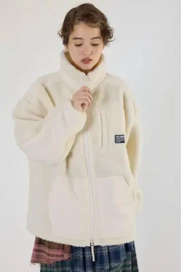 로데오 크라운 테디 보아 블루종