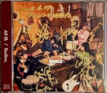 AS IS 일반ver / Faulieu. 친필 사인 포함