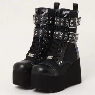 YOSUKE 요스케 지뢰 지뢰계 서브컬쳐 부츠 블랙