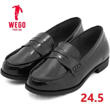 [ 새상품 ] 위고 스쿨 로퍼 신발 블랙 24.5cm