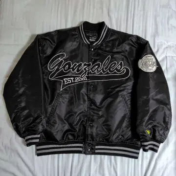 마크곤잘레스 바시티 자켓 충전솜 검정 블랙 자켓 블루종