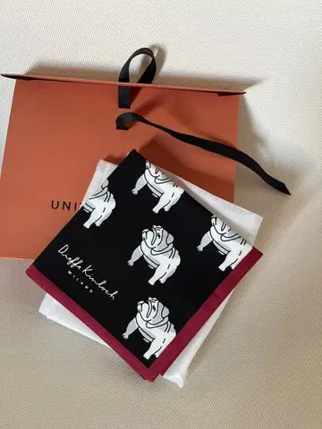 미사용 새상품 Dieffe Kinloch(디에페 킨록) 손수건