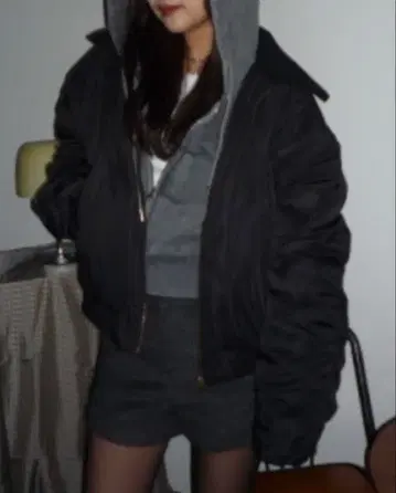 SHAGGIE 2WAY 볼륨 슬리브 개더 MA 1