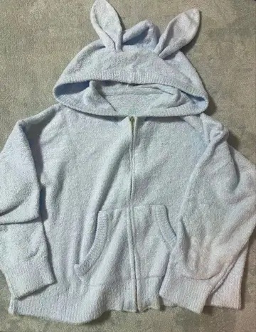 토끼 룸웨어 토끼 귀 스카이블루 파자마