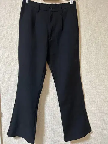 플레어 팬츠 블랙