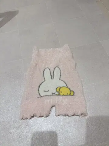 토끼와 곰 디자인 복대 팬츠