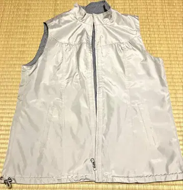 슬리브리스 베스트 라이트 그레이 체크 안감