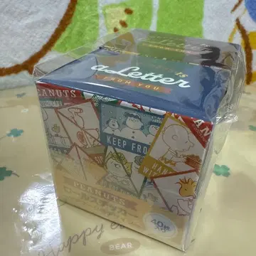 [우체국 한정판] PEANUTS 롤 스티커 세트 미개봉 새상품 스누피