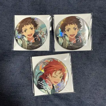 앙스타 츠키나가 레오 텐마 미츠루 9주년 캔뱃지