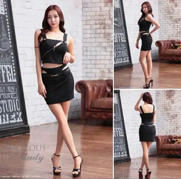 GLAMOROUS 글래머러스 캬바쿠라걸 드레스