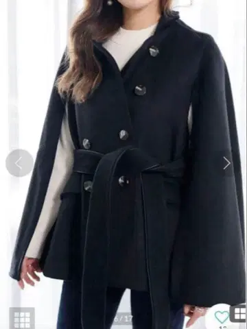 LIP SERVICE 립 서비스 케이프 판초 코트