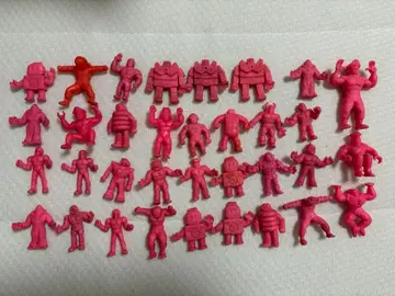 근육맨 지우개 핑크 모음