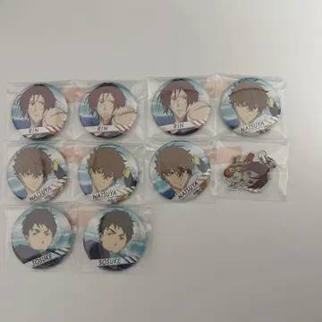 Free! 마츠오카 린 야마자키 소스케 키리시마 나츠야 캔뱃지