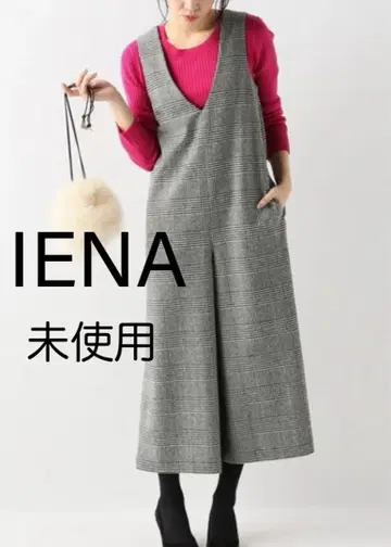 미사용 [IENA] 이에나 글렌체크 올인원 살로펫 36
