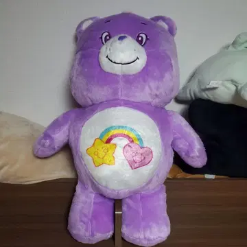 케어베어 울트라 BIG 봉제 인형 보라색