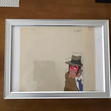 루팡 3세의 제니가타 경부 애니메이션 셀화