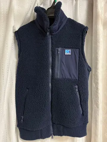 헬리 한센 플리스 베스트 L 네이비