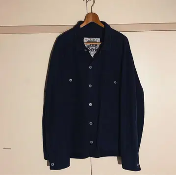 Navy Euro work jacket