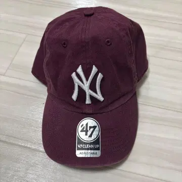 47 뉴욕 양키스 캡 버건디
