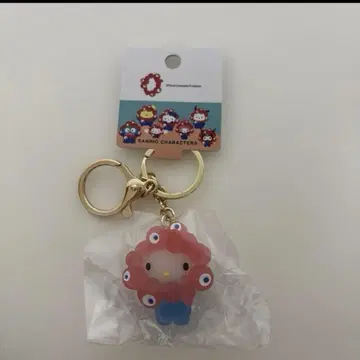 오사카 간사이 만박 산리오 나리키리 먀쿠먀쿠 키링 키티 클리어 컬러