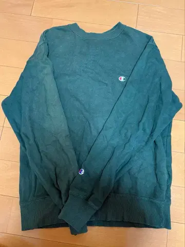 Champion 그린 맨투맨 L