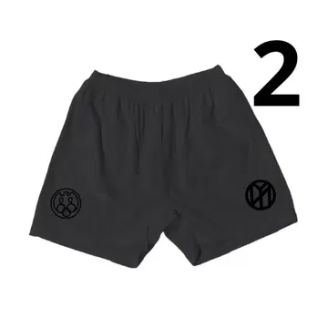 yzy yeezy gosha SH-01 shorts black 2