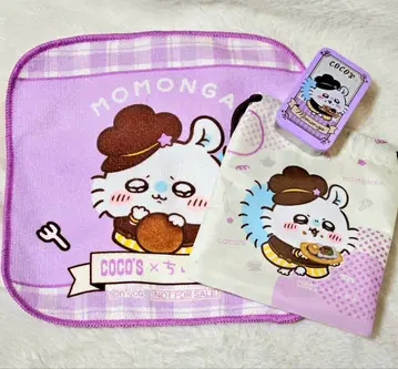 치이카와 코코스 콜라보 미니 틴 복조리 핸드 타월 3종 세트 모몽가