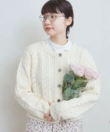 Fig London 프렌치 메리노 가디건