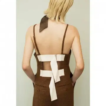 LEINWANDE 브라운 트위드 살로펫