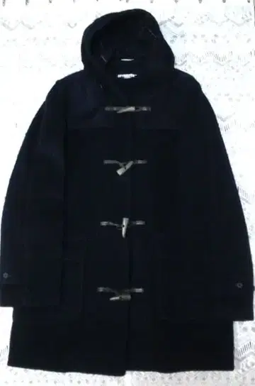 INVERTERE 인버티어 더플 코트 후드 부착 빈티지