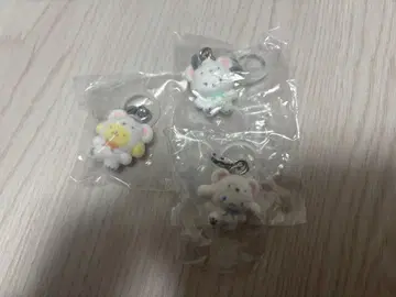 산리오 포근포근 스노우 마커 액세서리 가챠가챠