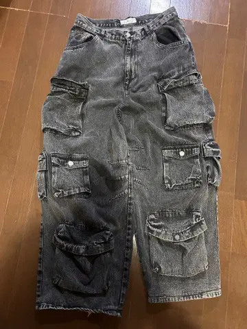 데님 카고 팬츠 ADRER