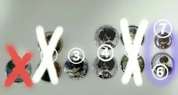 본쥬르 씨 캔뱃지 세트