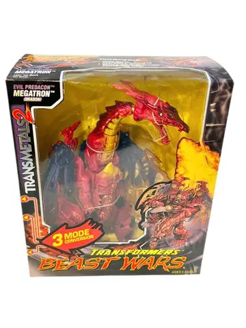 미개봉 미사용품 비스트 워즈 메탈스 드래곤 메가트론 해외판