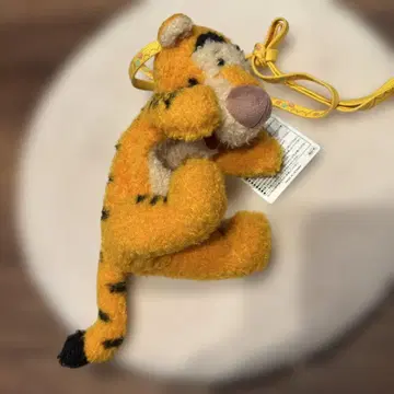 티거 봉제 인형 파우치 택 포함 디즈니 리조트