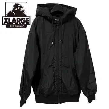 X-LARGE / 엑스라지 아우터 충전솜 점퍼 블랙 S a521