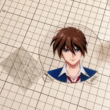 건담 W 건담 카페 코스터 다리 포함 히이로 유이