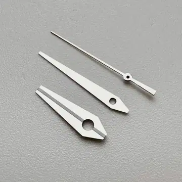 NH35 NH36 등용 침 세트 GS 타입 돌핀 실버 폴리시