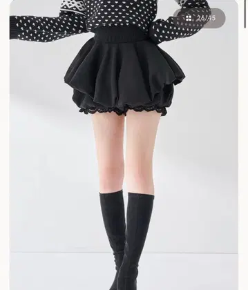 Darich 볼륨 벌룬 미니 스커트 F-L