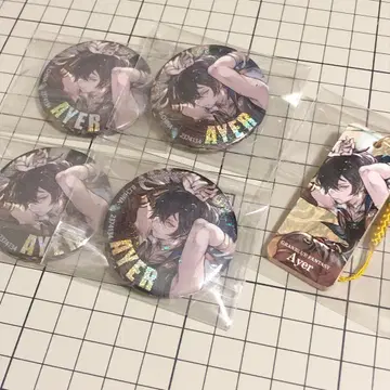 그랑블루 판타지 아일 캔뱃지 목찰 스트랩