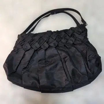 리플렉트 원 숄더 나일론 핸드백 블랙