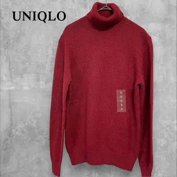 유니클로/UNIQLO /택 포함 미사용/히트텍 터틀넥 스웨터
