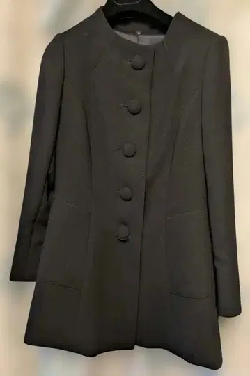 마담 히로코 노카라 블랙 자켓