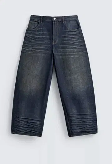 ZARA 배기핏 데님 팬츠